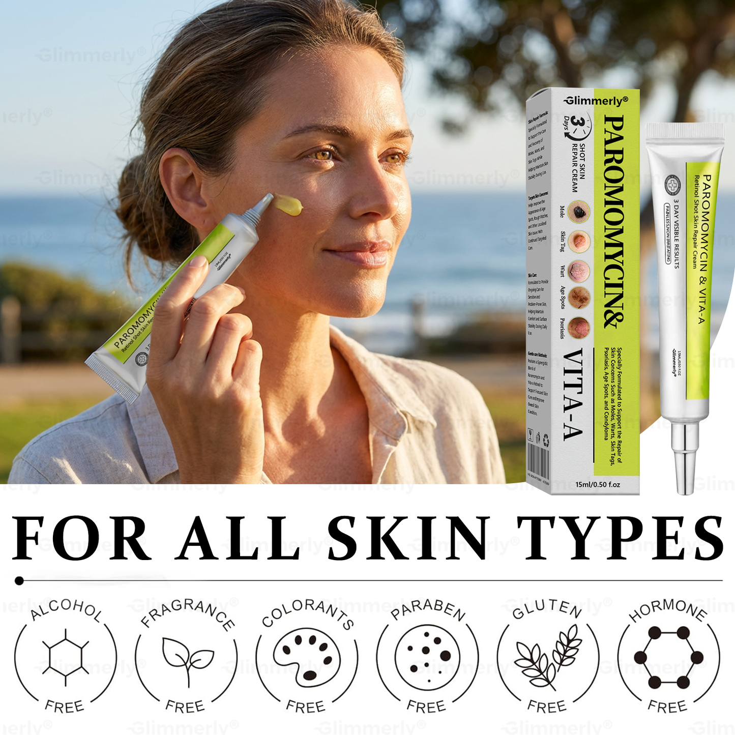 Zeitlich begrenztes Angebot 🎁 Herzlichen Glückwunsch! Du bist heute der 269. Kunde 🎉 Jetzt 50% Rabatt auf deinen nächsten Einkauf von 𝐺𝑙𝑖𝑚𝑚𝑒𝑟𝑙𝑦® Paromomycin & Vita-A Retinol Skin Repair Cream 🛒