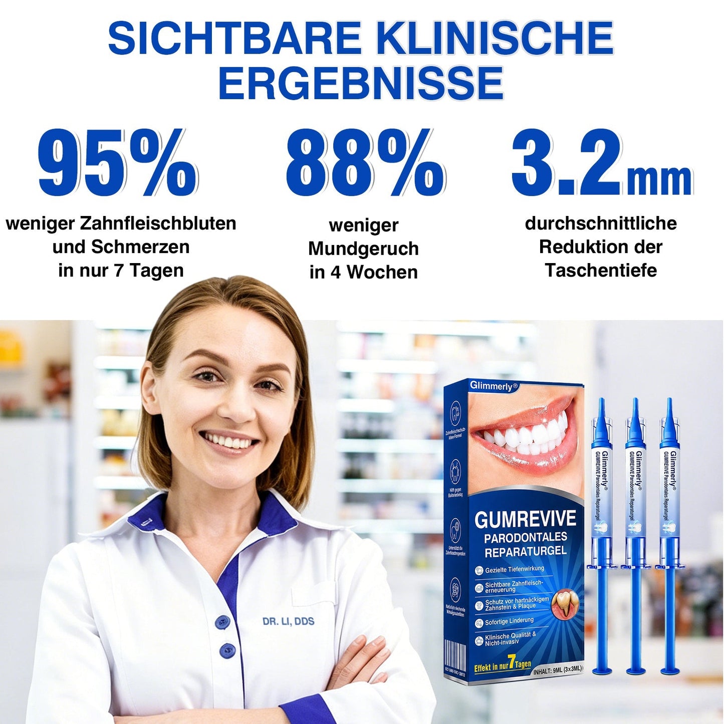 🇩🇪Glimmerly®🦷 GumRevive Parodontales Reparaturgel✨
