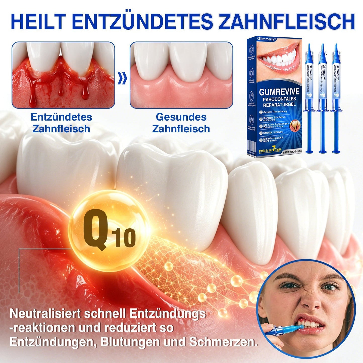 🇩🇪Glimmerly®🦷 GumRevive Parodontales Reparaturgel✨