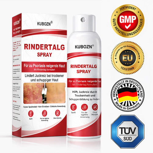 KUBOZN® Rindertalg-Spray für juckende, schuppige Psoriasis-Haut 1