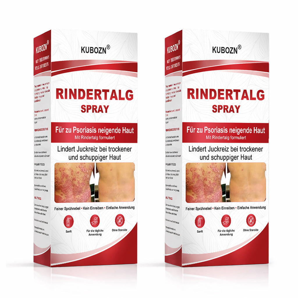 KUBOZN® Rindertalg-Spray für juckende, schuppige Psoriasis-Haut 1